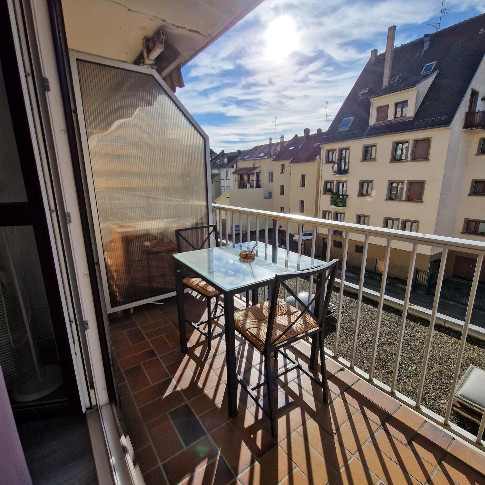 Joli Studio Dans L'Ancien Quartier De Cronenbourg Straatsburg Buitenkant foto